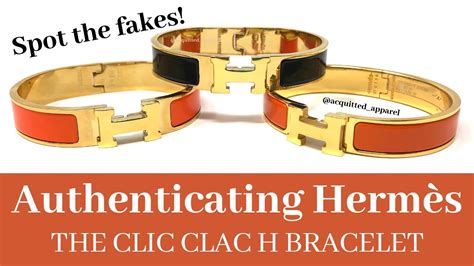 hermes bracelet fake vs real|authentic hermes clic clac bracelet.